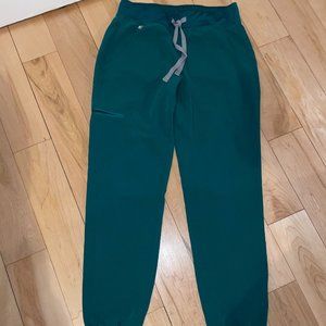 Figs Hunter Green Zamora Jogger Scrub Pants | Size XS